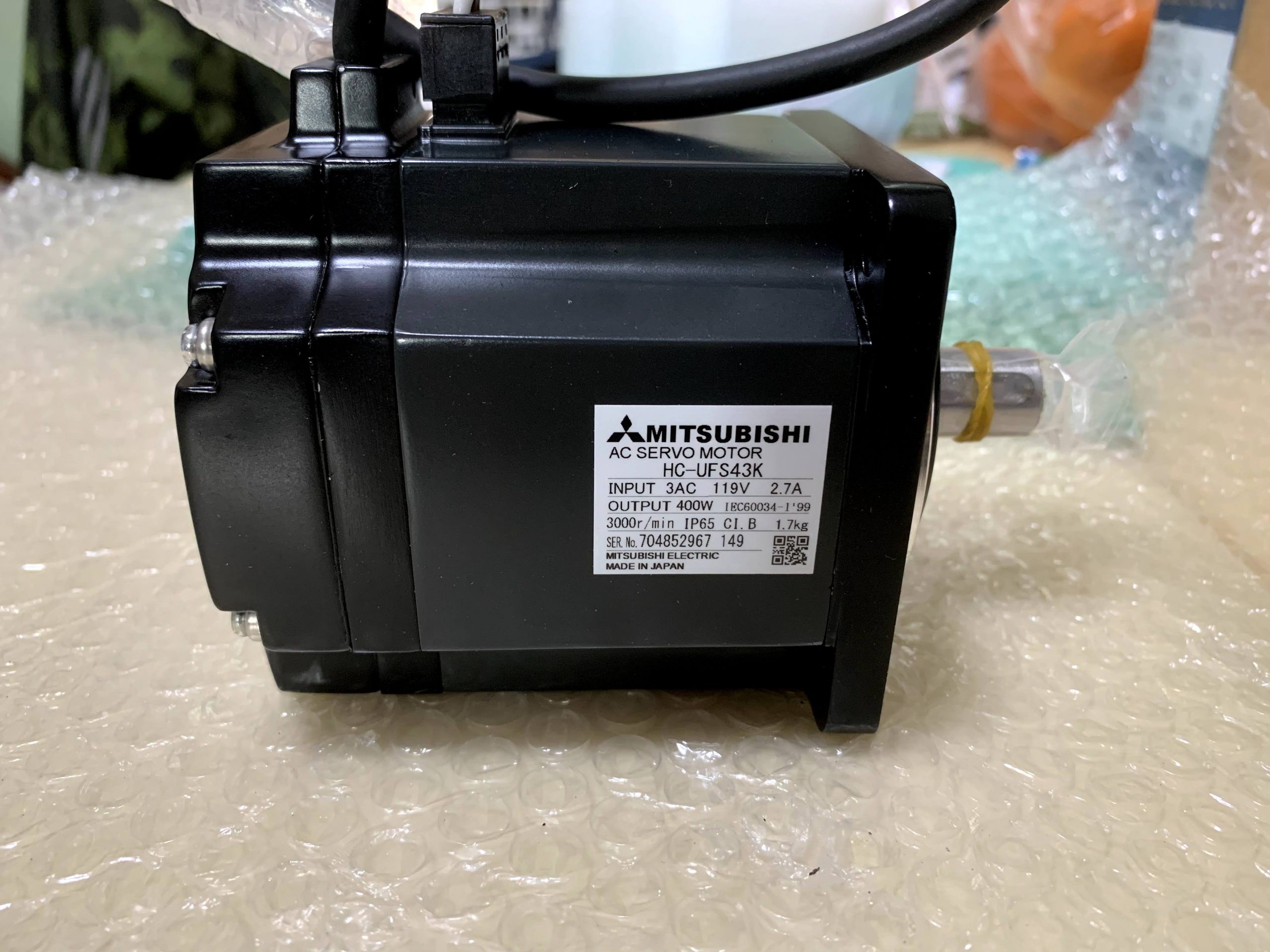 Mitsubishi HC-UFS43K | AC Servo Motor - PN SAC Co., Ltd.